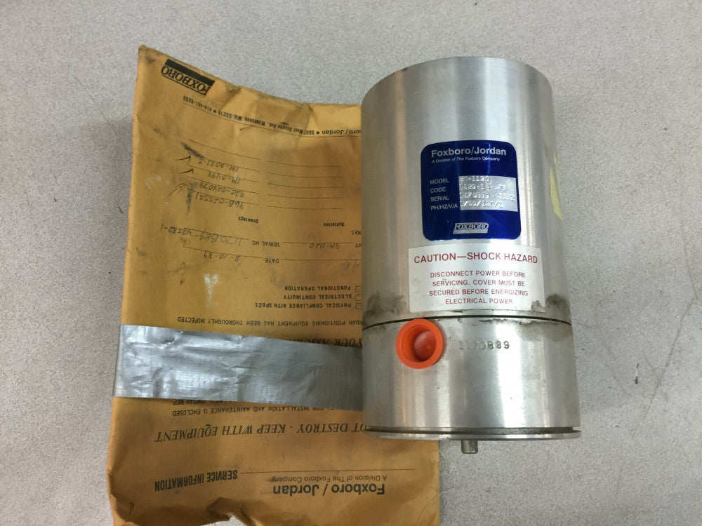 NEW NO BOX FOXBORO/JORDAN 120VAC 1PH SERVO MOTOR SM-1120