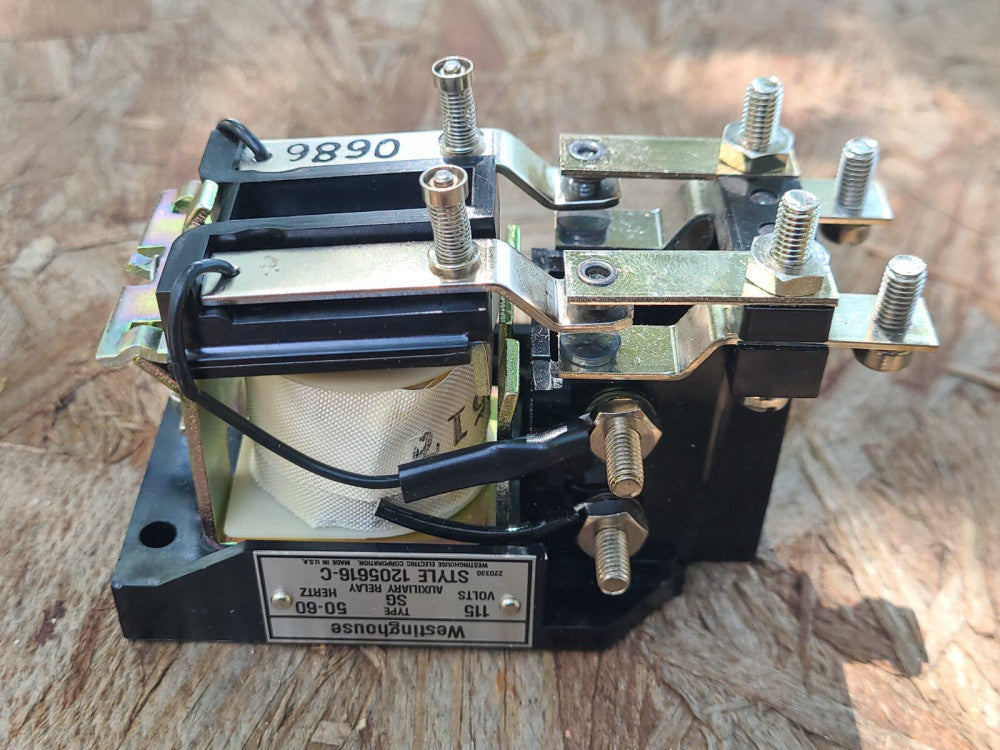 Westinghouse 1205616-C Auxiliary Relay 115V Type SG - No Nuts