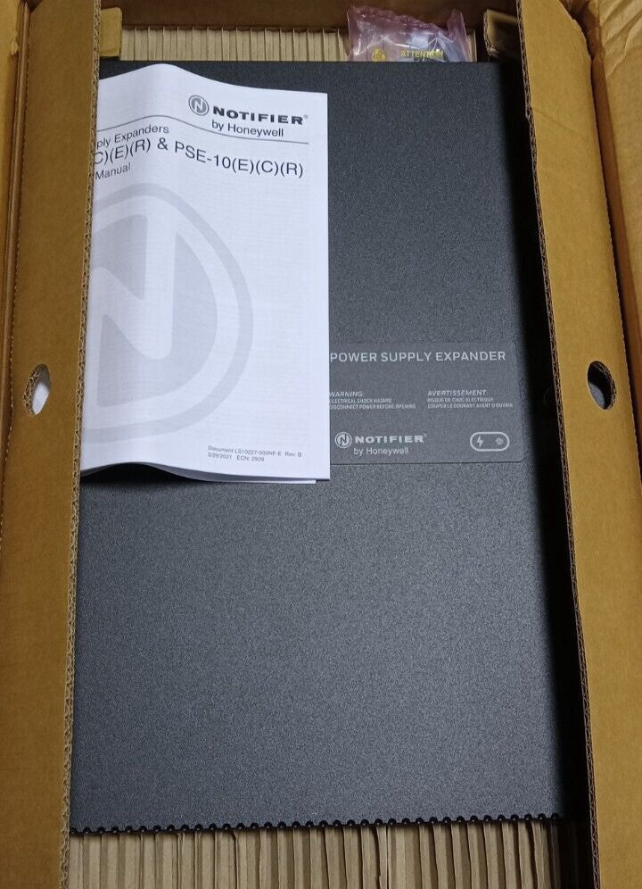NEW HONEYWELL NOTIFIER PSE-10 REMOTE POWER SUPPLY EXPANDER 10A 24 VDC 3IN/7OUT