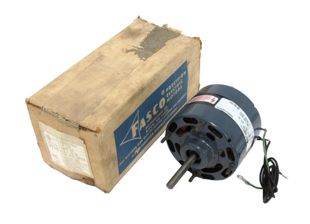 NEW FASCO D174 MOTOR 1/10HP TYPE U8 RPM 1500