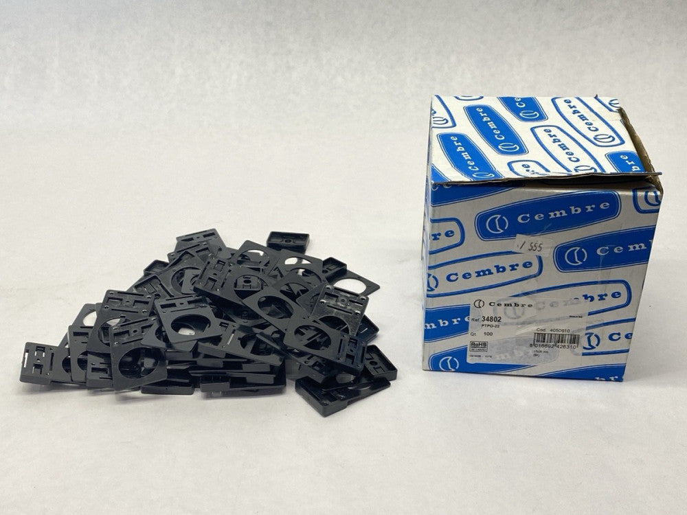 Cembre 34802 Push Button Legend Base PTPO-22 LOT OF 55
