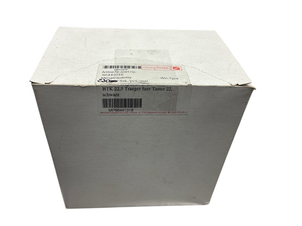 BTK 22.5 86441016 MURRPLASTIK Labelling BT label holder with adhesive (Box 230)