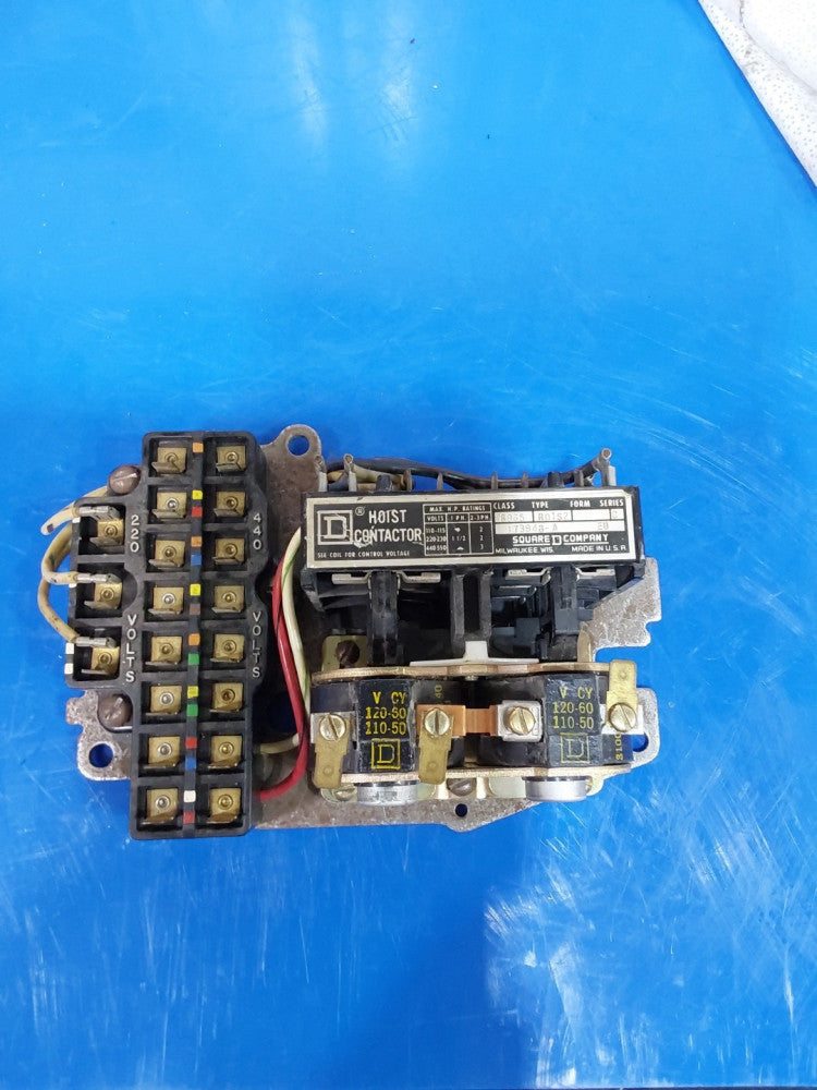 Square D Hoist Contactor 8965-R01S2 Series C