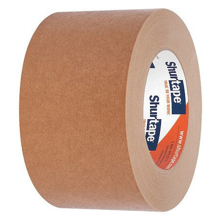 Shurtape Fp 097 Packaging Tape, 72 Mm W X 55 M L, 6 Mil Thick, Kraft, Rubber