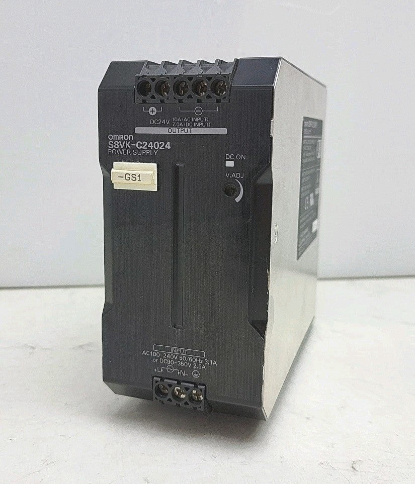Omron S8VK-C24024 Power Supply DIN Rail 240W 24VDC 10A 100-240 Vac Used