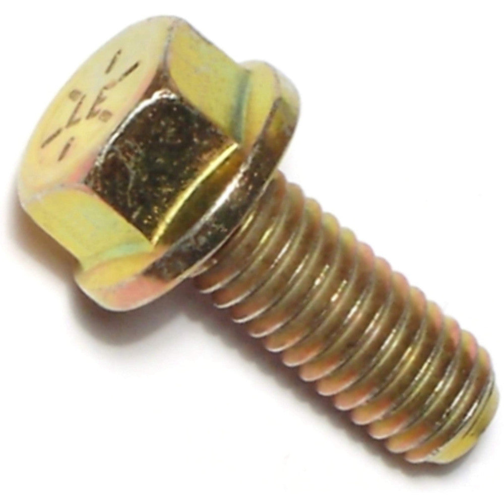 Hard-to-Find Fastener 014973240226 Grade 8 Coarse Hex Flange Bolts, 3/8-16 x ...
