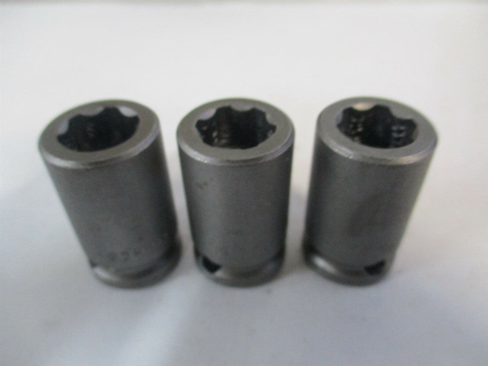 Apex (70535018) 7/16" HCSF 13214 Impact Socket - Lot of 3