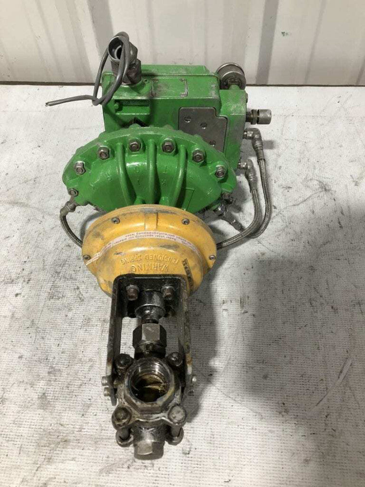 GGosco 1" Threaded Rotary Actuated WCB Dual Pak Soft Seated Ball Valve 1000WOG