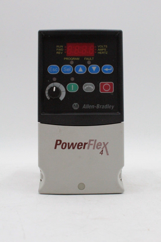 Allen-Bradley 22A-D4P0N104 PowerFlex 4 3-Phase Adjustable Frequency Drive