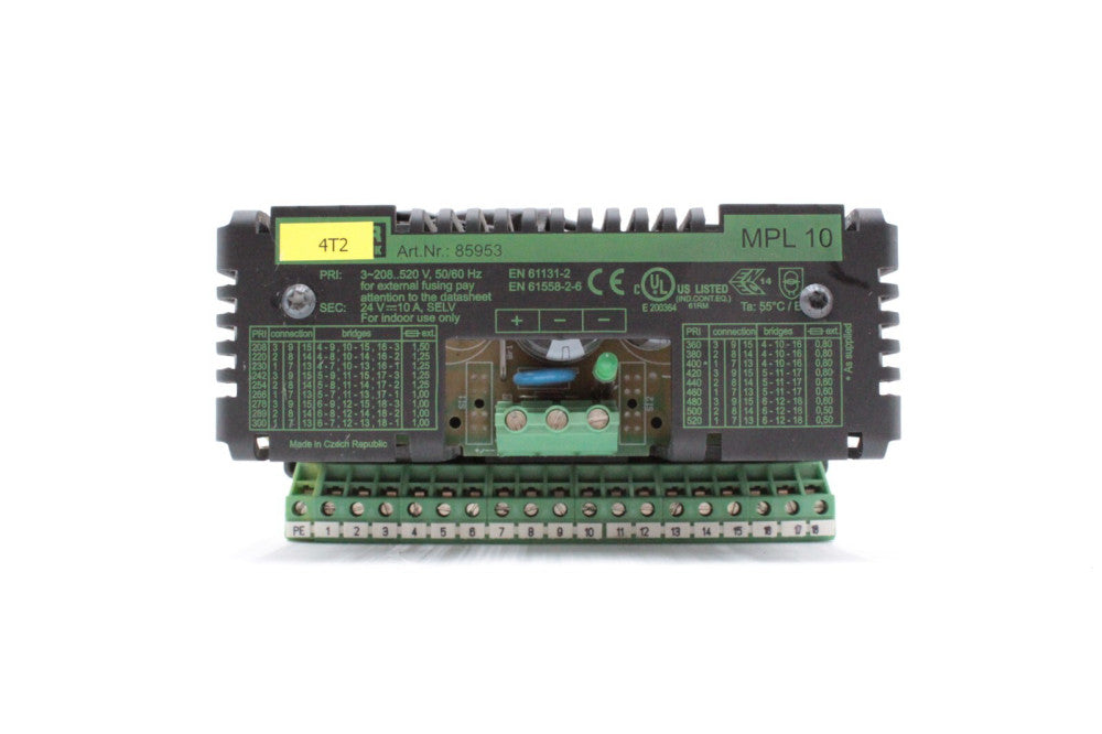 Murr Elektronik MPL 10 85953 3-Phase Smooth Power Supply
