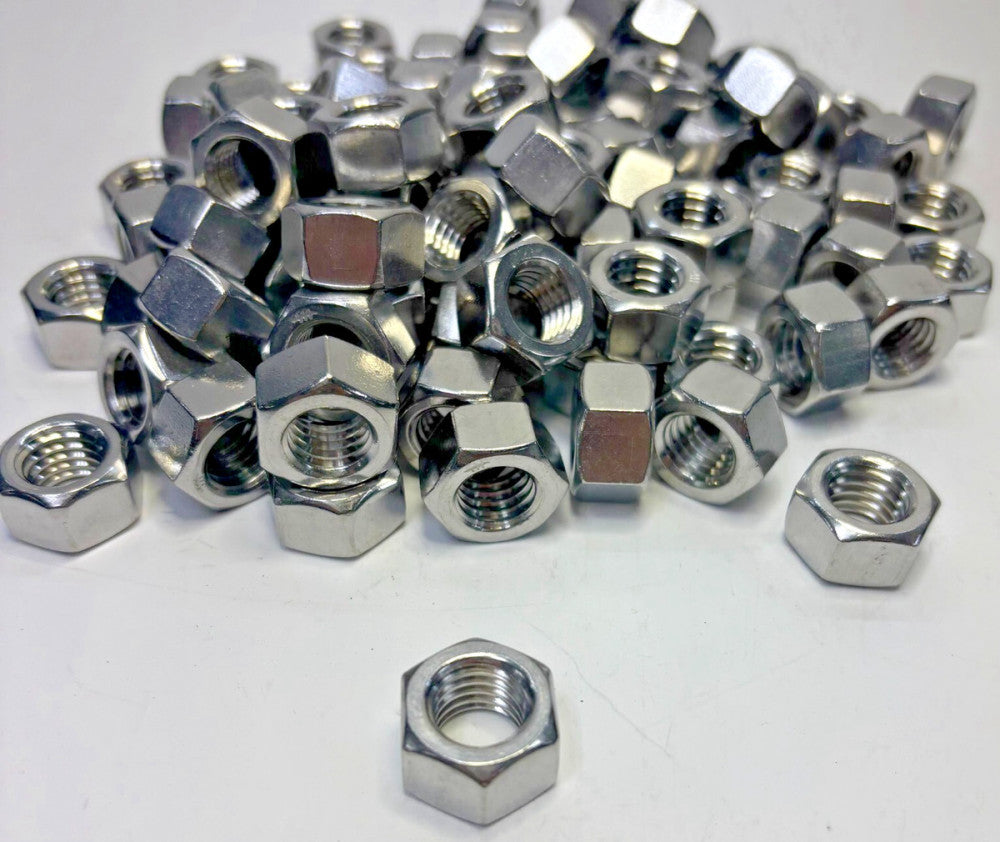 HILLMAN HEX NUTS 3/8IN-13 STAINLESS STEEL COARSE THREAD TYPE  LOT OF 96