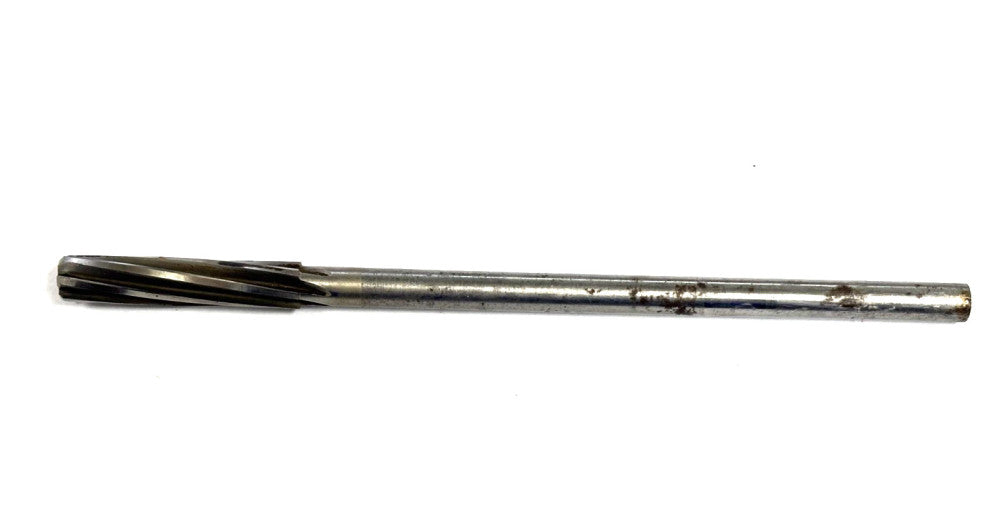 3/8" CHUCKING REAMER, SPIRAL FLUTE, 6 FLUTE, OAL: 7"