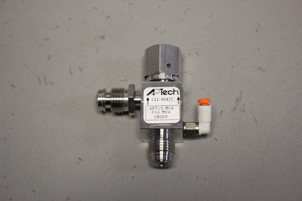 UNUSED APTECH STAINLESS VACUUM GENERATOR AP71S MV4 FV4 MV4