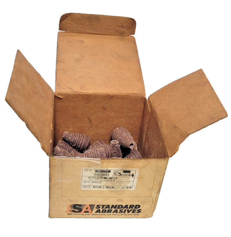 STANDARD ABRASIVES FULL TAPERED CARTRIDGE ROLL 701797 LOT OF 28