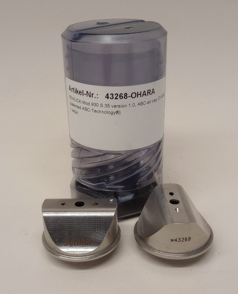 Schlick W43268 Spray Nozzle Cap 43268 Ohara Mod 930 SS 35 Version (Pack Of 2)
