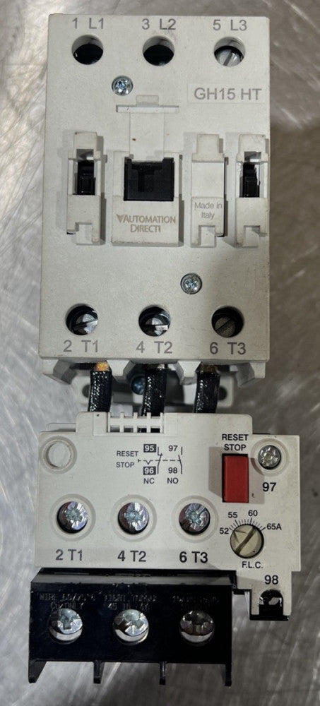 AUTOMATION DIRECT GH15HT STARTER RTD65 6500 Nos Surplus No Original Box