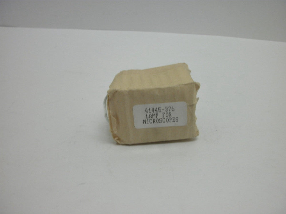 OSRAM 41445-376 LAMP FOR MICROSCOPES 6V 15W DOUBLE CONTACT BASE AND S-8 NNB
