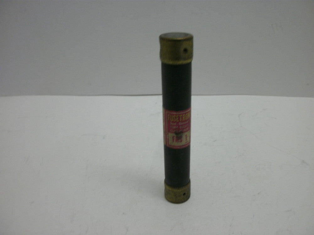 FUSETRON FRS-1 FUSE 1 AMP DUAL ELEMENT TIME DELAY ALL PURPOSE FUSE CLASS K5