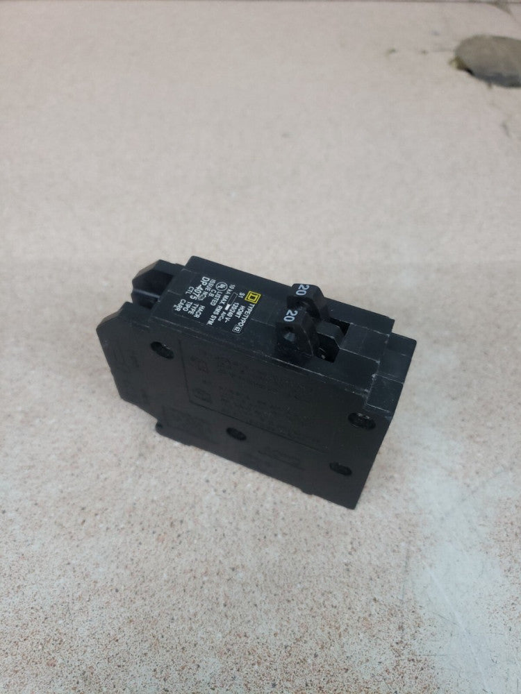 Square D Homeline HOMT2020 20 amp Twin 20/20 1 Pole w# NOS