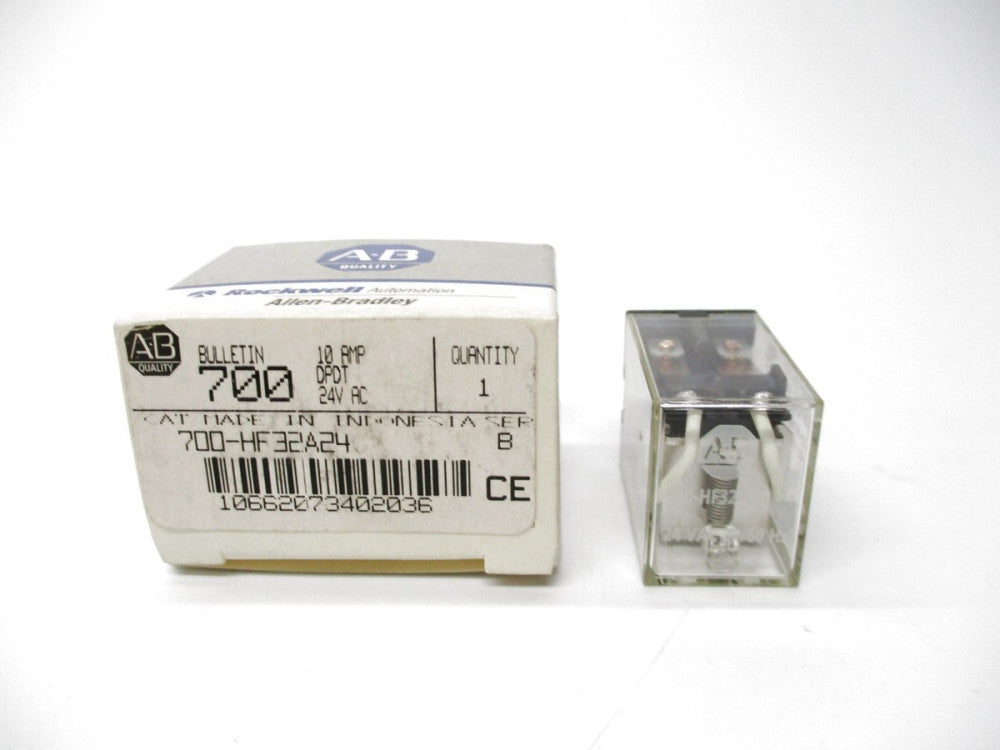 ALLEN BRADLEY 700-HF32A24 SER. B 24VAC 10A (GY/BL) NSMP