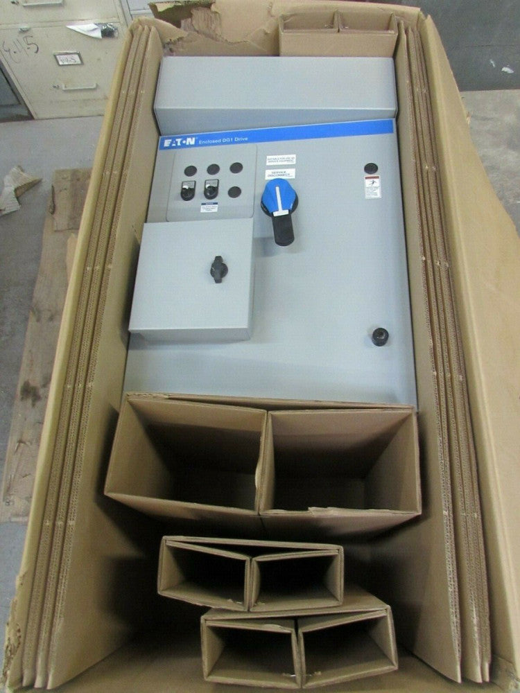 EATON  EGS0214D311AA00000 , 15hp , ENCLOSED DG1 DRIVE , 480V, NIB  MAKE OFFER!