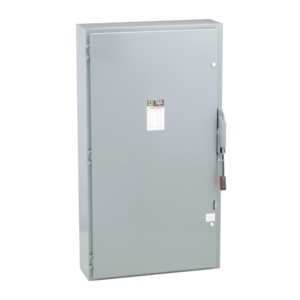 New Square D H325N 400 Amp Fusible Safety Disconnect Switch 3 Pole 240 VAC