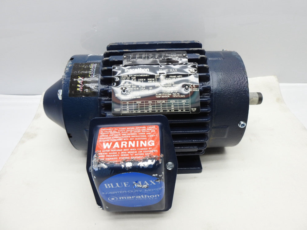 Marathon Y526 2HP Motor 1750RPM 145TC TENV 3PH ZVH 145THTN8029