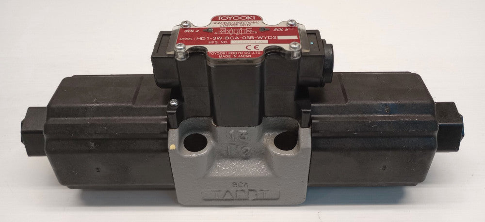 Toyooki HD1-3W-BCA-03B-WYD2 Solenoid Directional Control Valve HD13WBCA03BWYD2