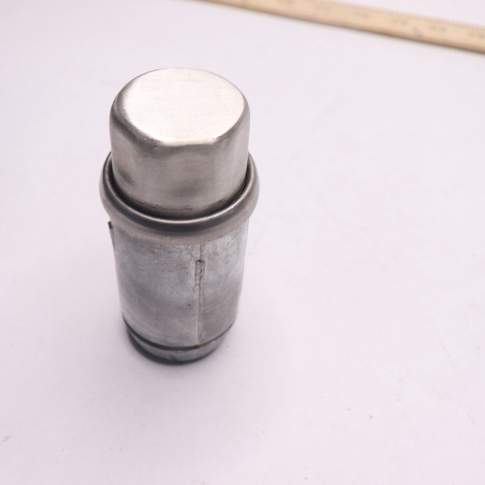 Adjustable Hex Foot Insert 16-Ga Round Stainless Steel Clad Zinc Die Cast 2"