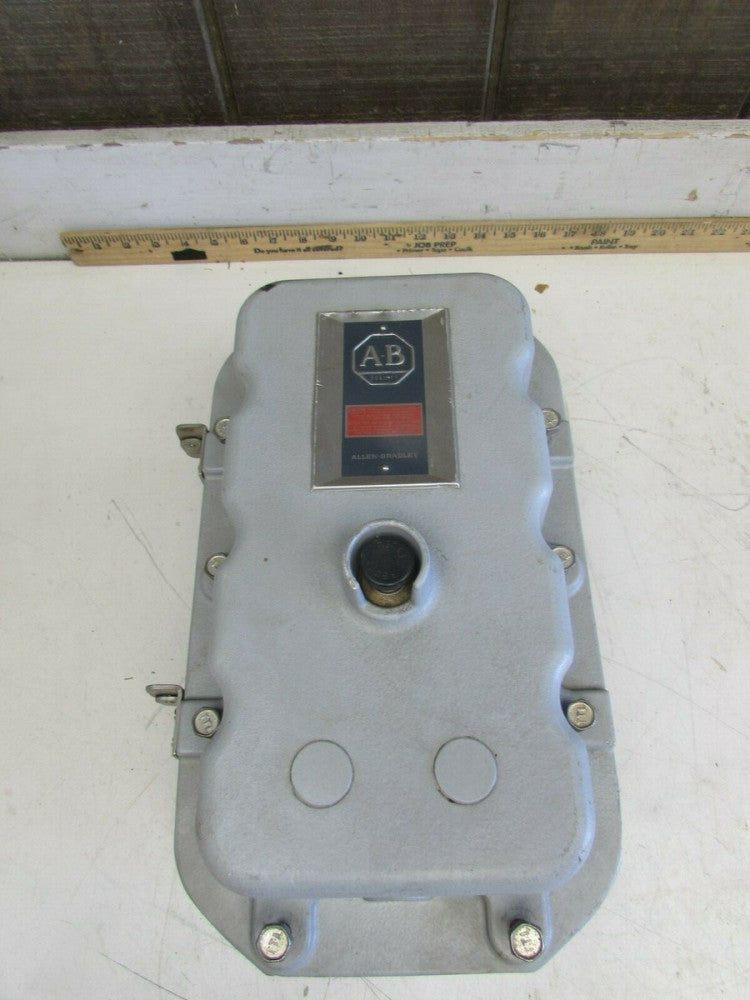 ALLEN BRADLEY 509-AEXD SER C EXPLOSION PROOF SIZE 0 STARTER , 120V, MAKE OFFER!