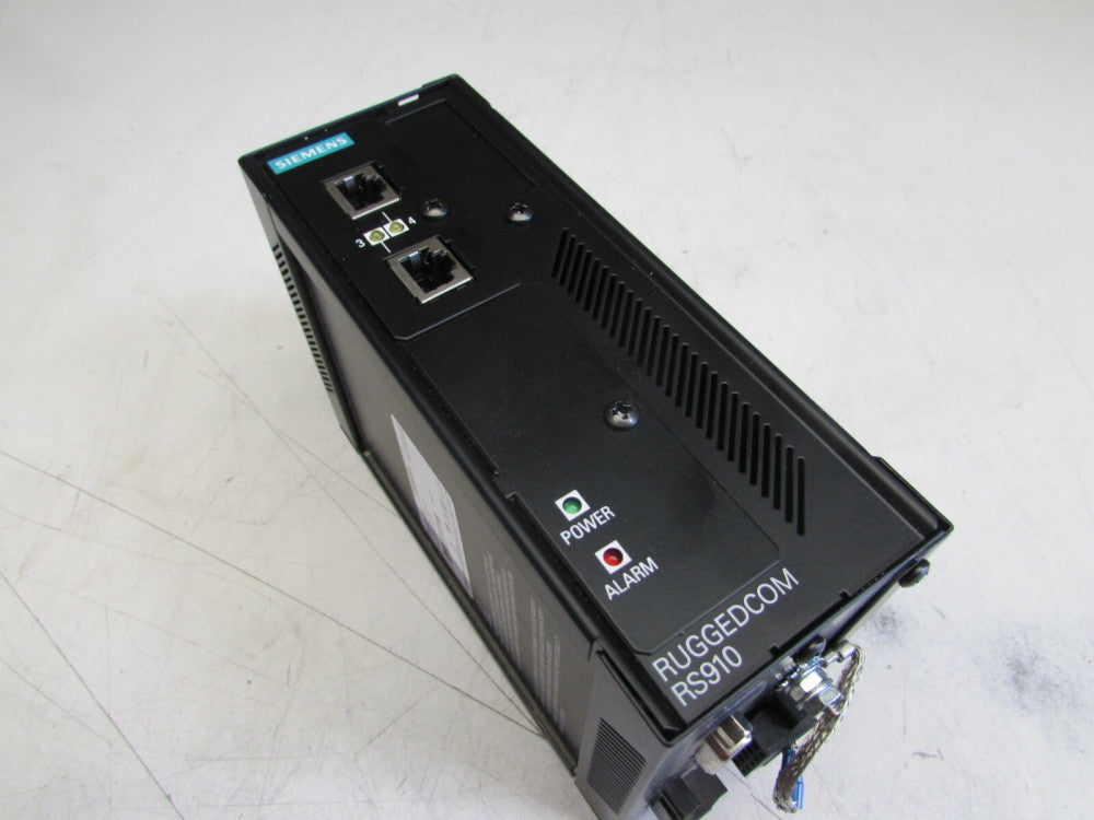 RUGGEDCOM RS910 6GK6091-0AT23-0CA0-ZA00+B01+C00 ETHERNET SWITCH NEW NO BOX M/O