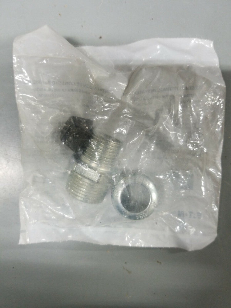 Crouse Hinds CGB192 Straight Body 1/2" Male NPT Thread Cord Cable Fitting Gland