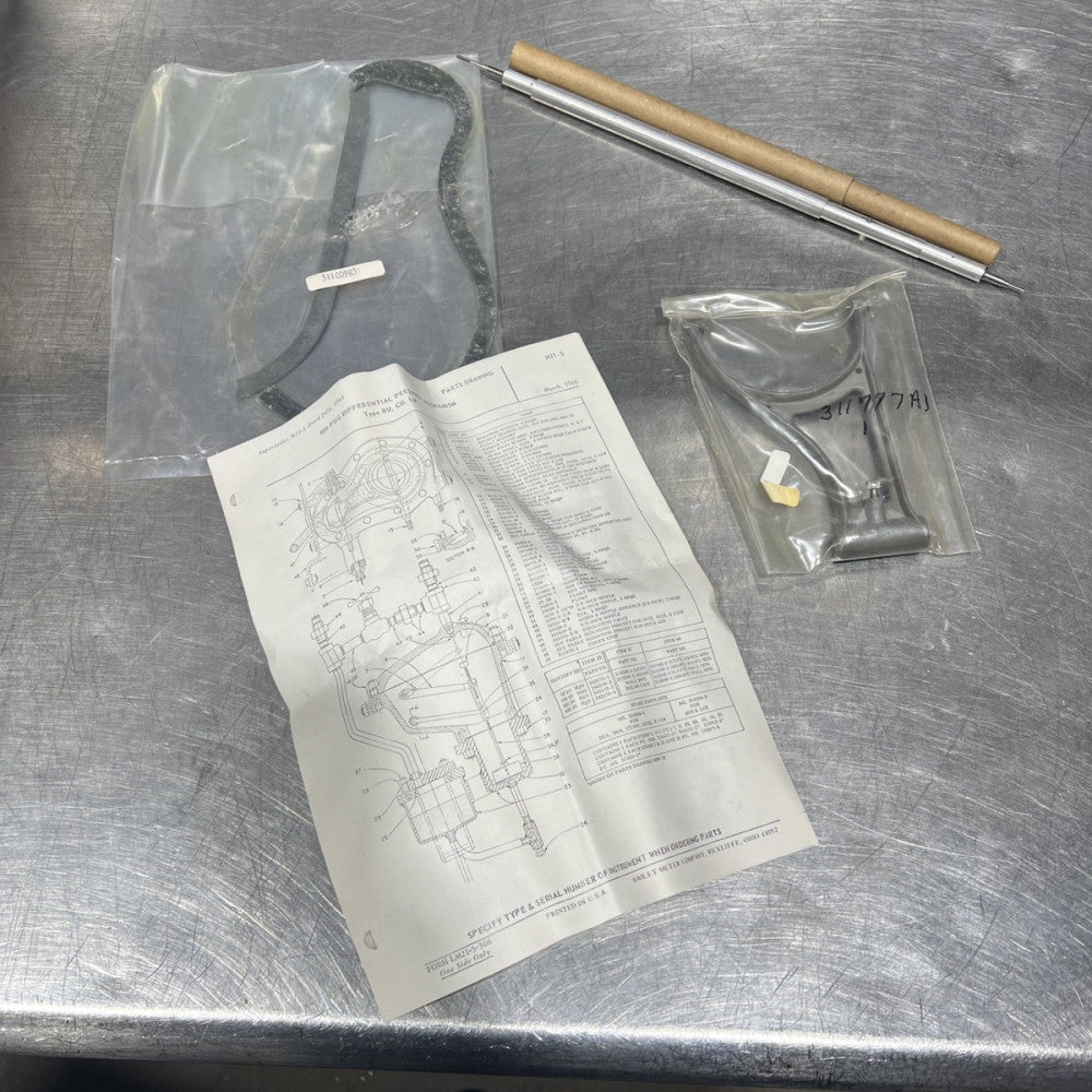 M21-5-B 254004A2 BAILEY CONTROLS Spare Parts Kit Nos Surplus. Partial Kit