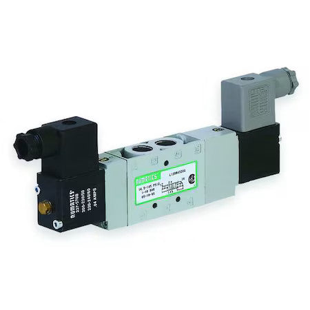 Aventics L12bb452o060t30 Solenoid Air Control Valve,1/4 In,120Vac