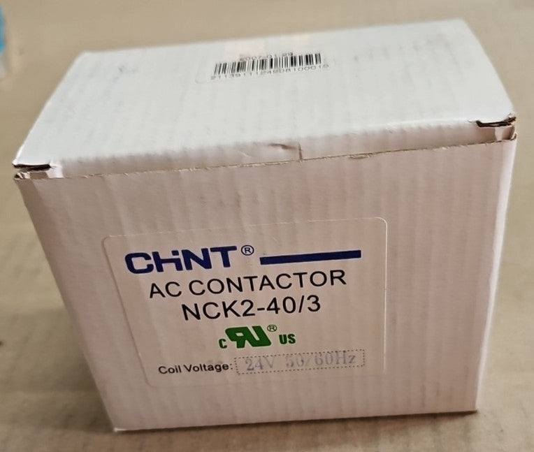 CHINT NCK2-40/3  AC Contactor 24V  COIL 50/60Hz  3P