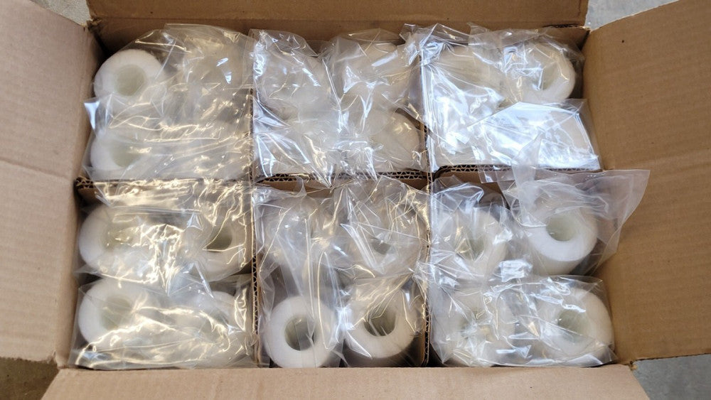 Case of 24 PALL R1F400 TIMONIUM Profile Polypropylene Filter Elements
