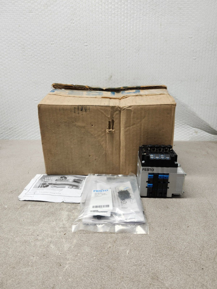 NEW IN BOX Festo Valve Terminal with 4 Ports CPV10-V1 CPV10-GE-ASI-4E4A-ZM8