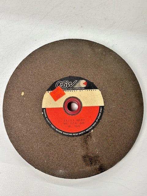 CAMEL BENCH GRINDING WHEEL 8 X 1  X 1 A80-M-V MAX R.P.M. 3600 NO. 35840