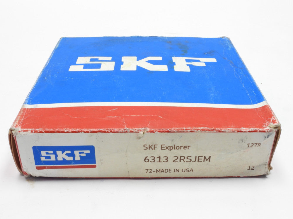 SKF Explorer 6313 2RSJEM 65mm Radial Ball Bearing, Sealed 65x140x30