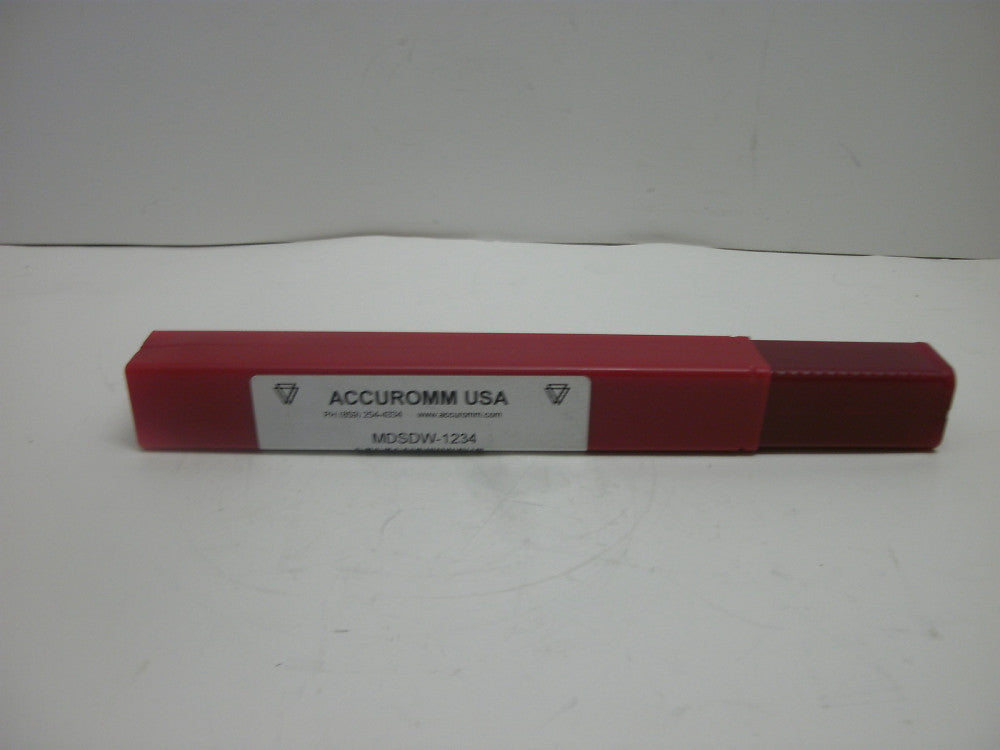 ACCUROMM MDSDW-1234 CARBIDE TIPPED STEP DRILL SHANK 7/8" NEW IN BOX