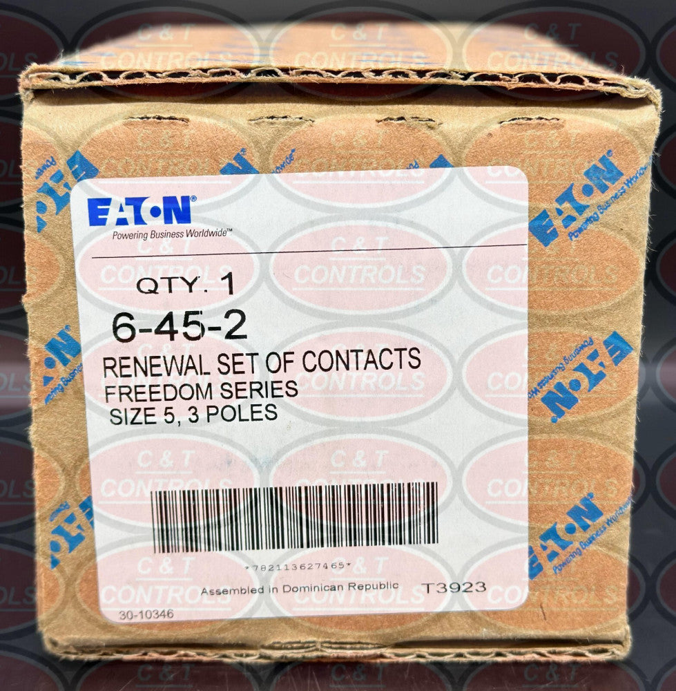 Eaton 6-45-2 Size 5 3P Contact Kit New In Box USA Stock