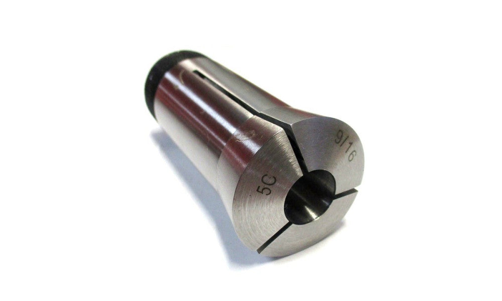 NEW 9/16" x 3.28" OAL .0005" TIR 1.041-24 Internal Thread Steel 5C Round Collet
