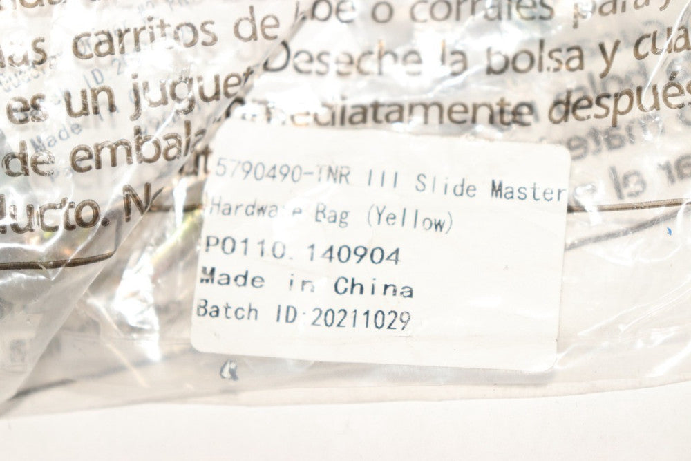 Slide Master Hardware Bag Yellow 5790490-TNR