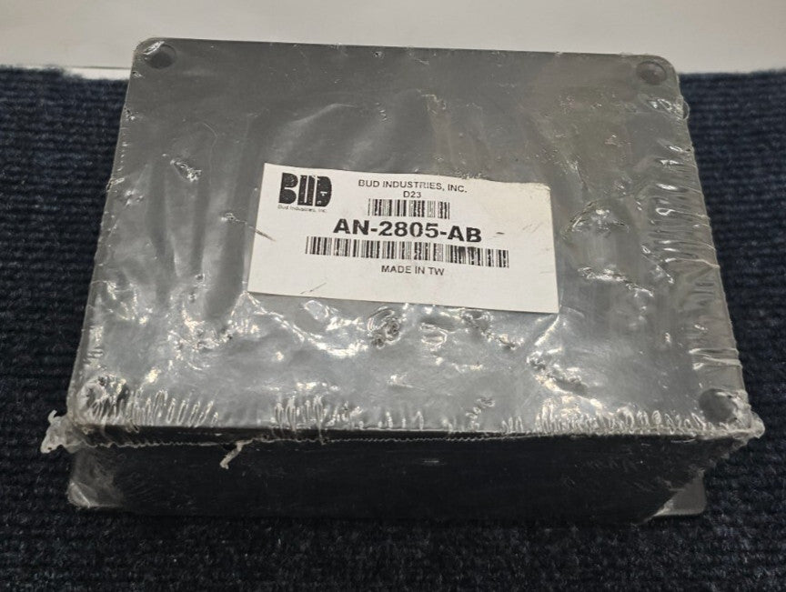 Bud Industries AN-2805-AB Aluminum Wall Mount Die Cast Aluminum Box