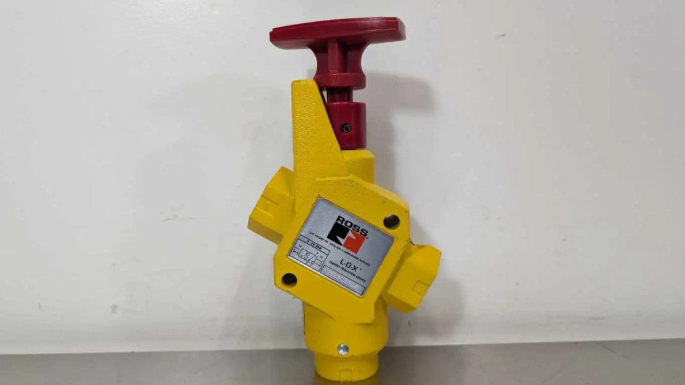 Ross Y1526C3002 Manual Lockout L-O-X Energy Isolation Device 0-20 Bar
