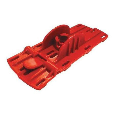 Zipwall Sld Ext. Adaptor,Red,5-3/4 In. X 2-1/8 In.