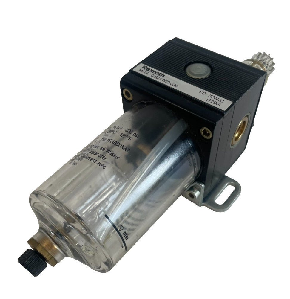 NEW REXROTH 0 821 300 030 PNEUMATIC FILTER 0821300030