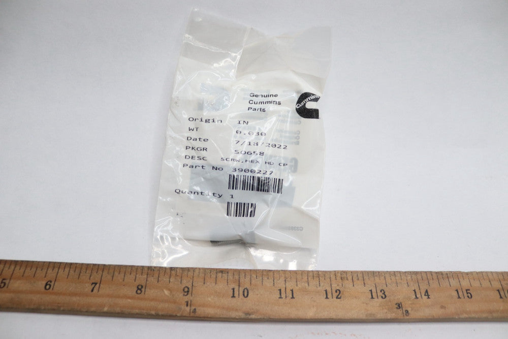 Cummins Hexagon Head Cap Screw 3900227