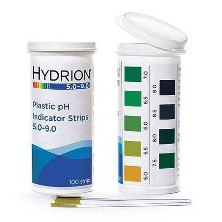 Hydrion 9400 Ph Strips,Hydrion Spectral,5-9,Pk100