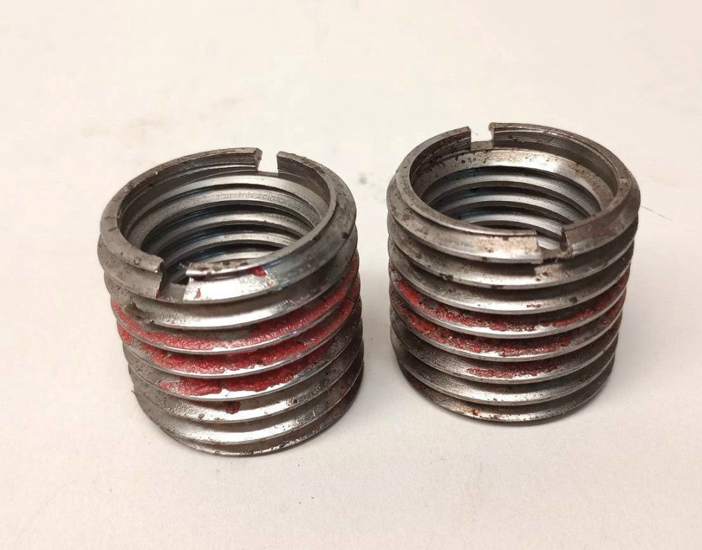E-Z Lok Type 1"-8 X 1-1/4" Thread Insert Self Locking SS (Pack Of 2)